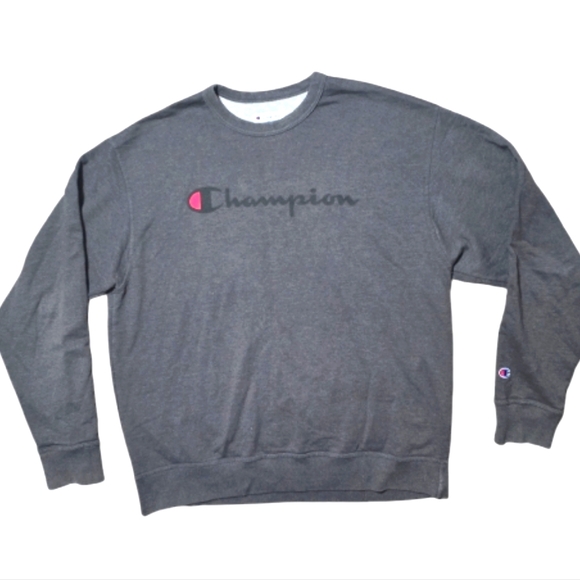 Champion Other - Champion Authentic Athletic Wear Pullover Gray Sweater Men's Size XL